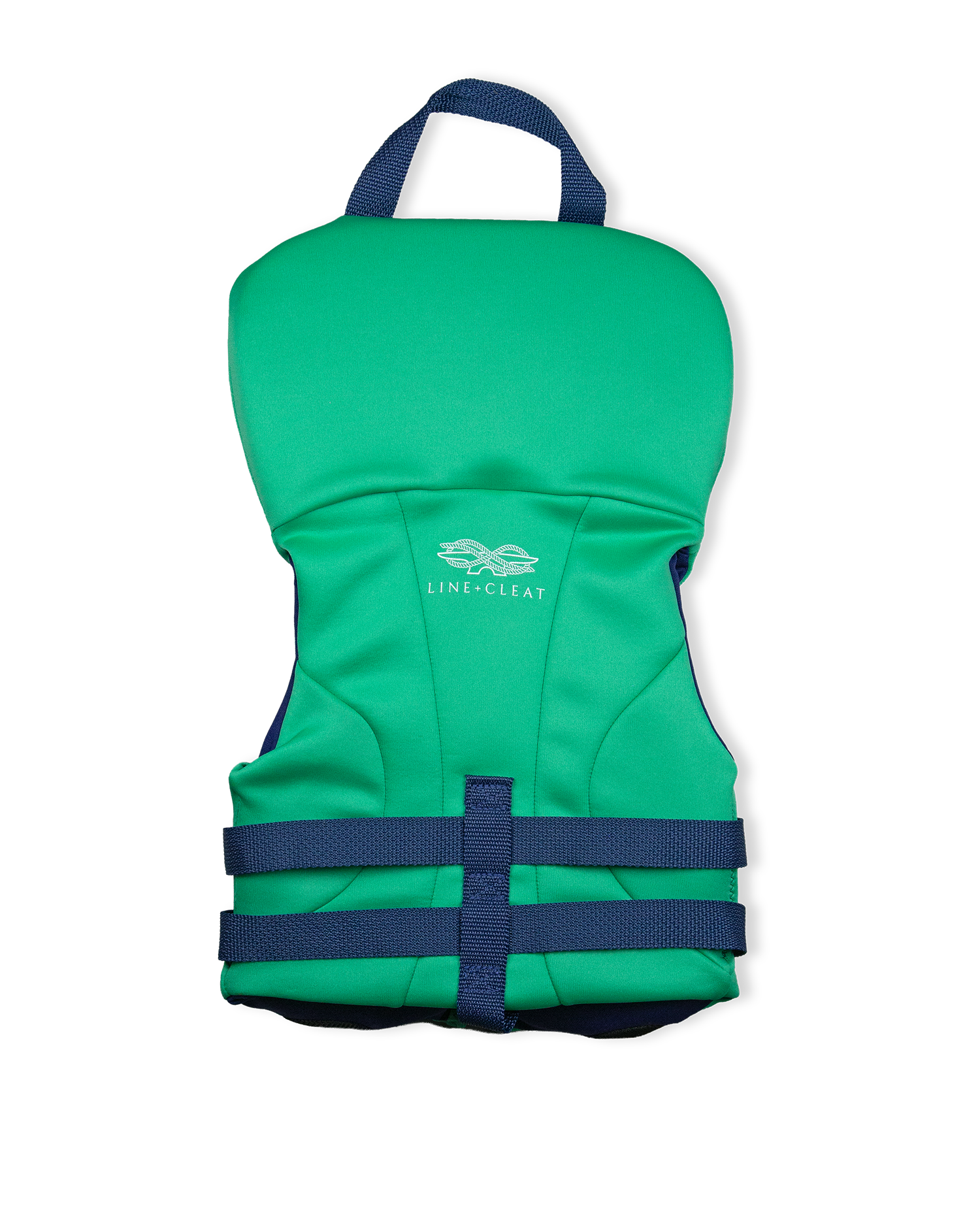 Line + Cleat United States Coast Guard Approved Stylish Life Jacket/Life Vest Classic PFD Infant 0-30 lbs Green Toddlers and Kids