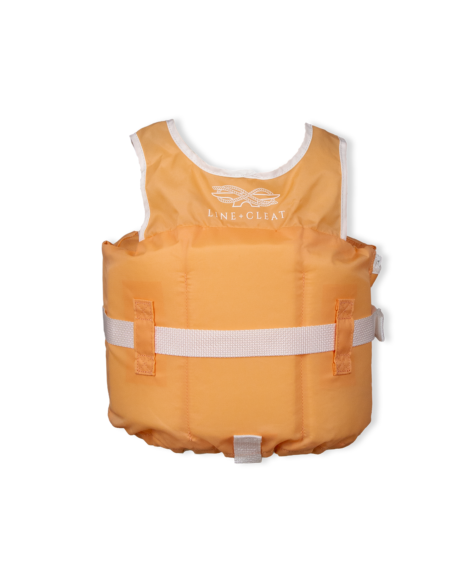 Line + Cleat United States Coast Guard Approved Preppy Children's Life Jacket Life Vest PFD Infant 30-50lb lbs Pink Orange kids toddler classic style