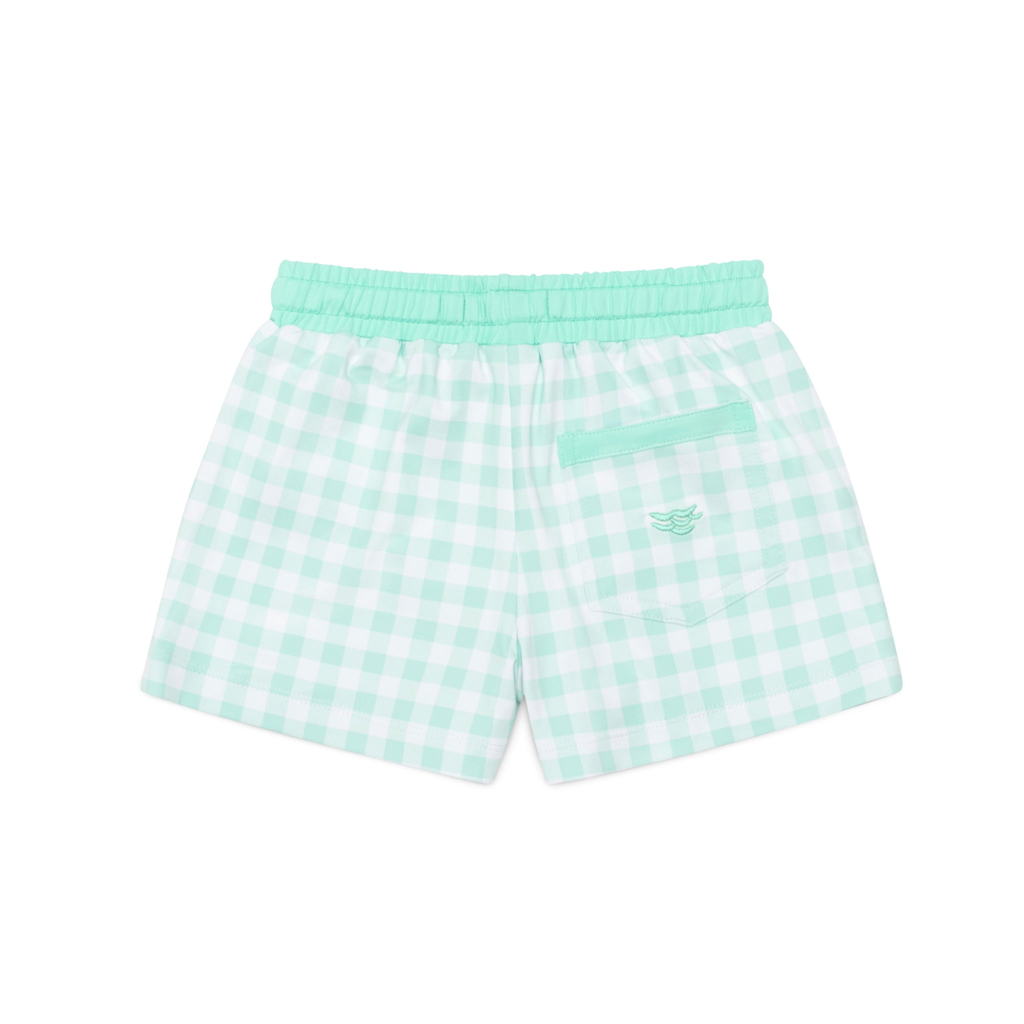 Tatum Trunks in Harbour Breeze Gingham