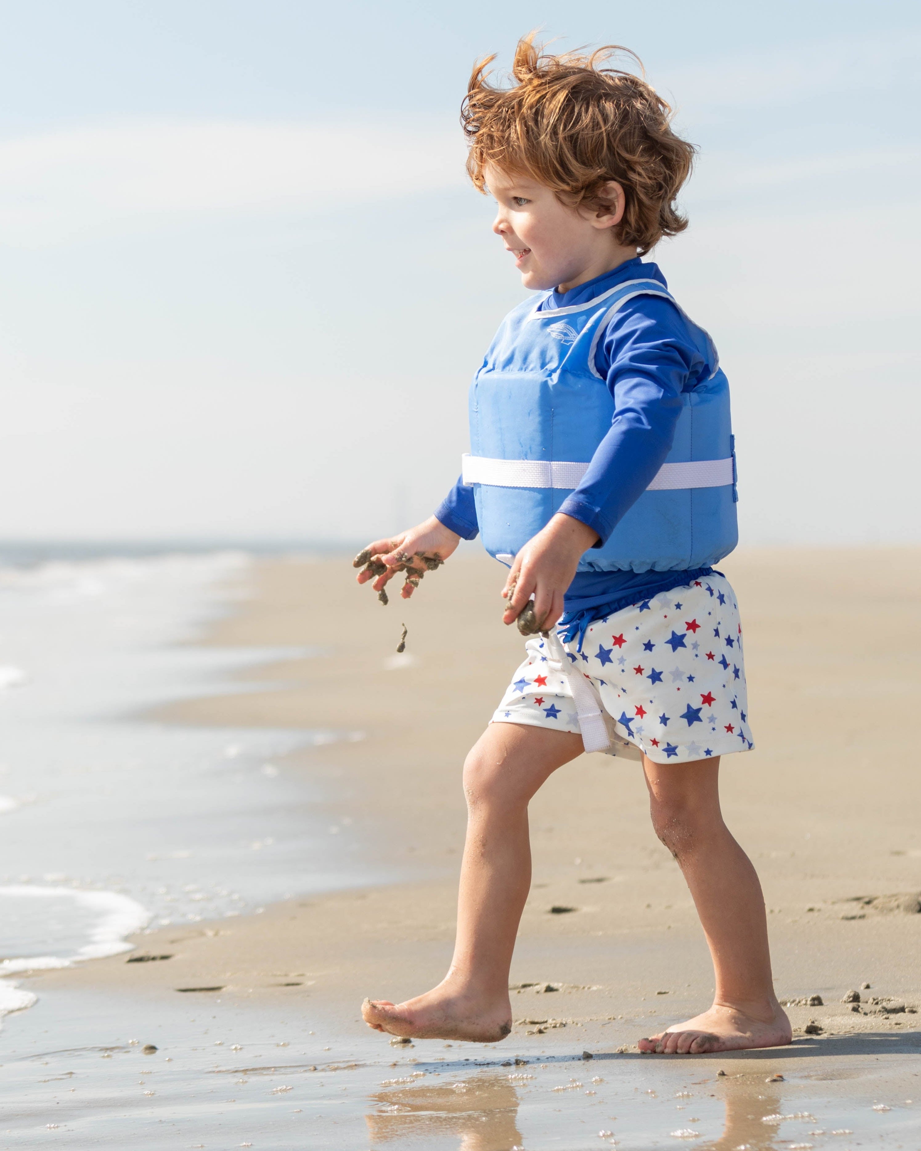 Line + Cleat United States Coast Guard Approved Stylish Children's Life Jacket PFD life vest Child 30-50 lbs toddler classic kids