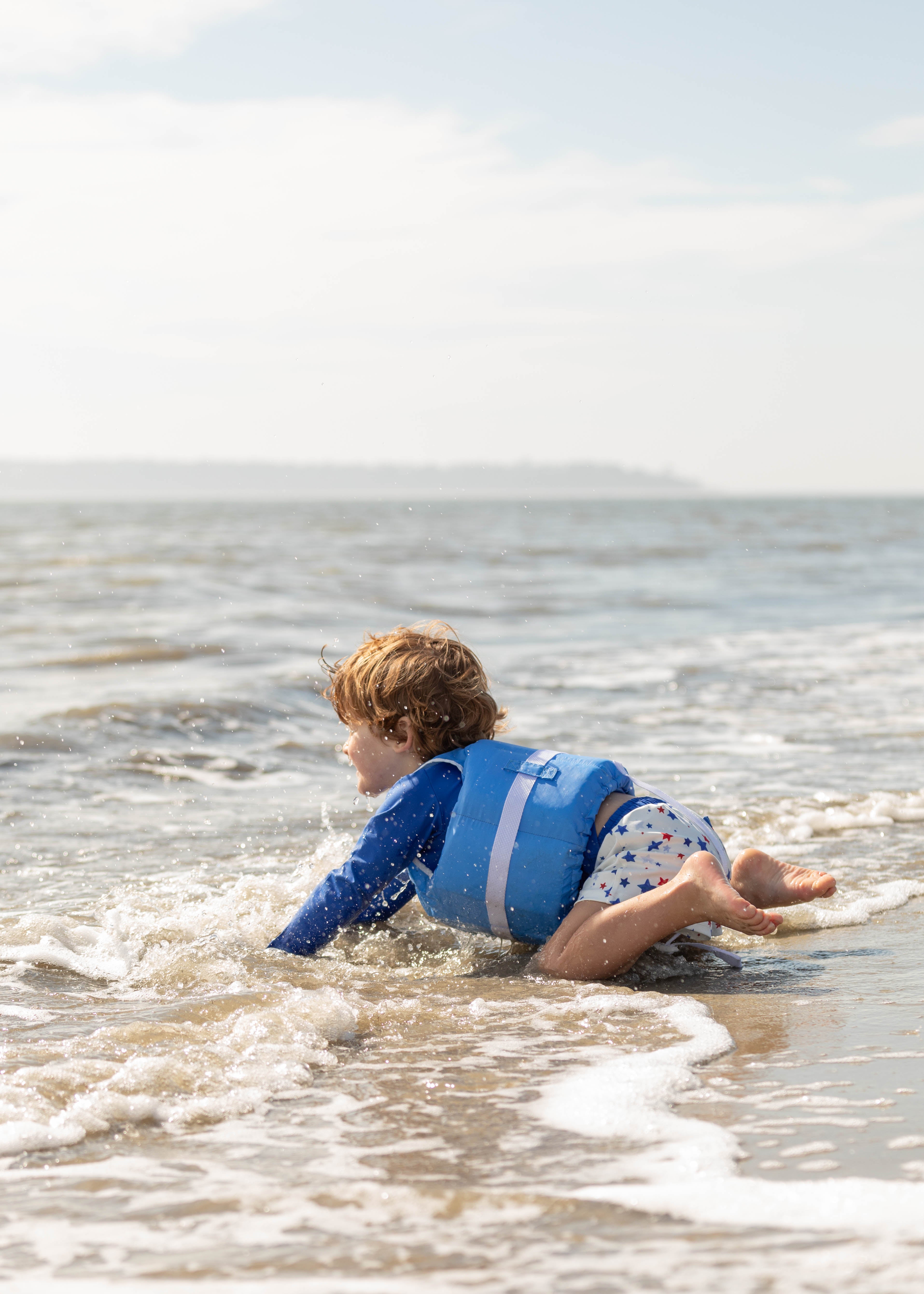 Line + Cleat United States Coast Guard Approved Stylish Children's Life Jacket PFD life vest Child 30-50 lbs toddler classic kids