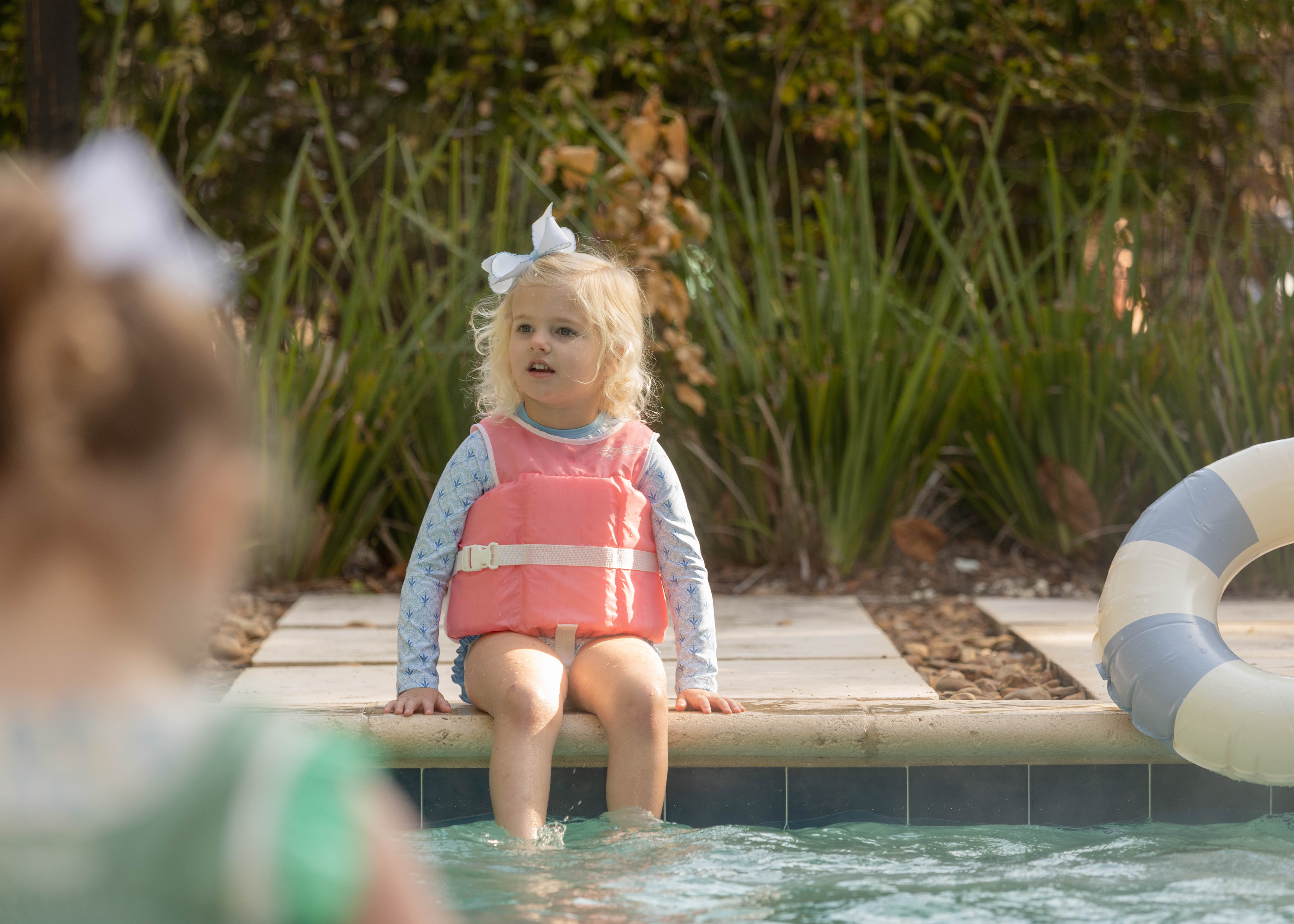 Line + Cleat United States Coast Guard Approved Stylish Children's Life Jacket PFD life vest Child 30-50 lbs toddler classic kids