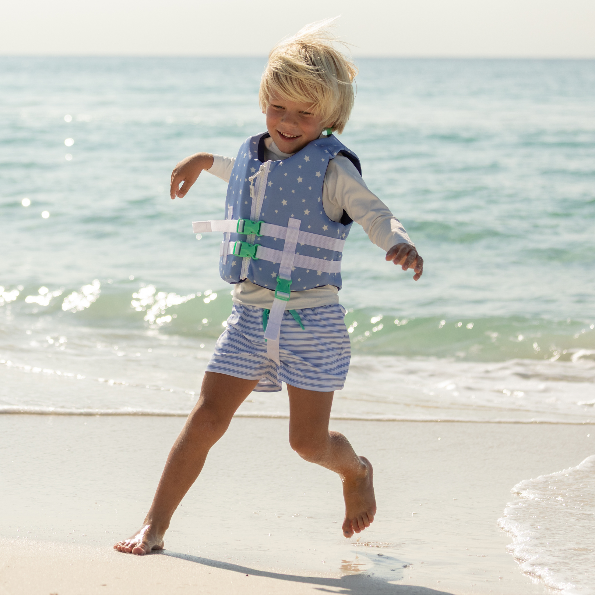 Tatum Trunks in Bay Street Stripe