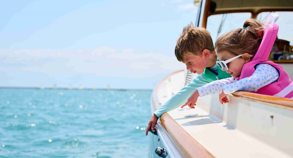 Line + Cleat  Stylish USCG Approved Children's Life Jackets