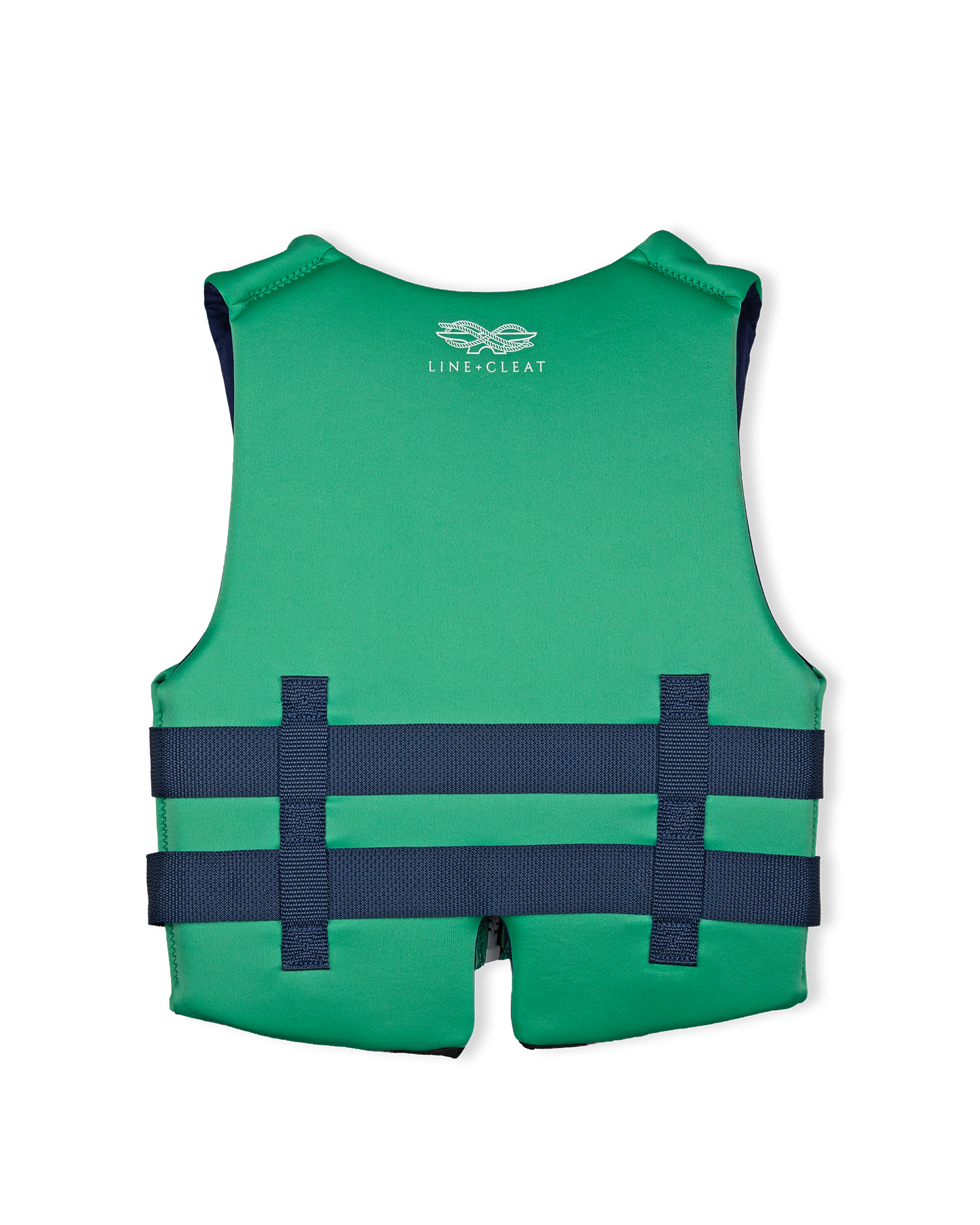 Line + Cleat United States Coast Guard Approved Stylish Children's Life Jacket PFD life vest Child 50-90 lbs Green youth kids