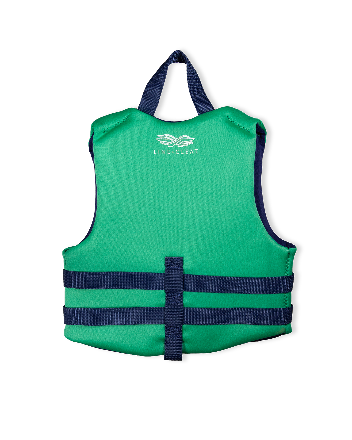 Line + Cleat United States Coast Guard Approved Stylish Children's Life Jacket PFD life vest Child 30-50 lbs Green toddlers kids