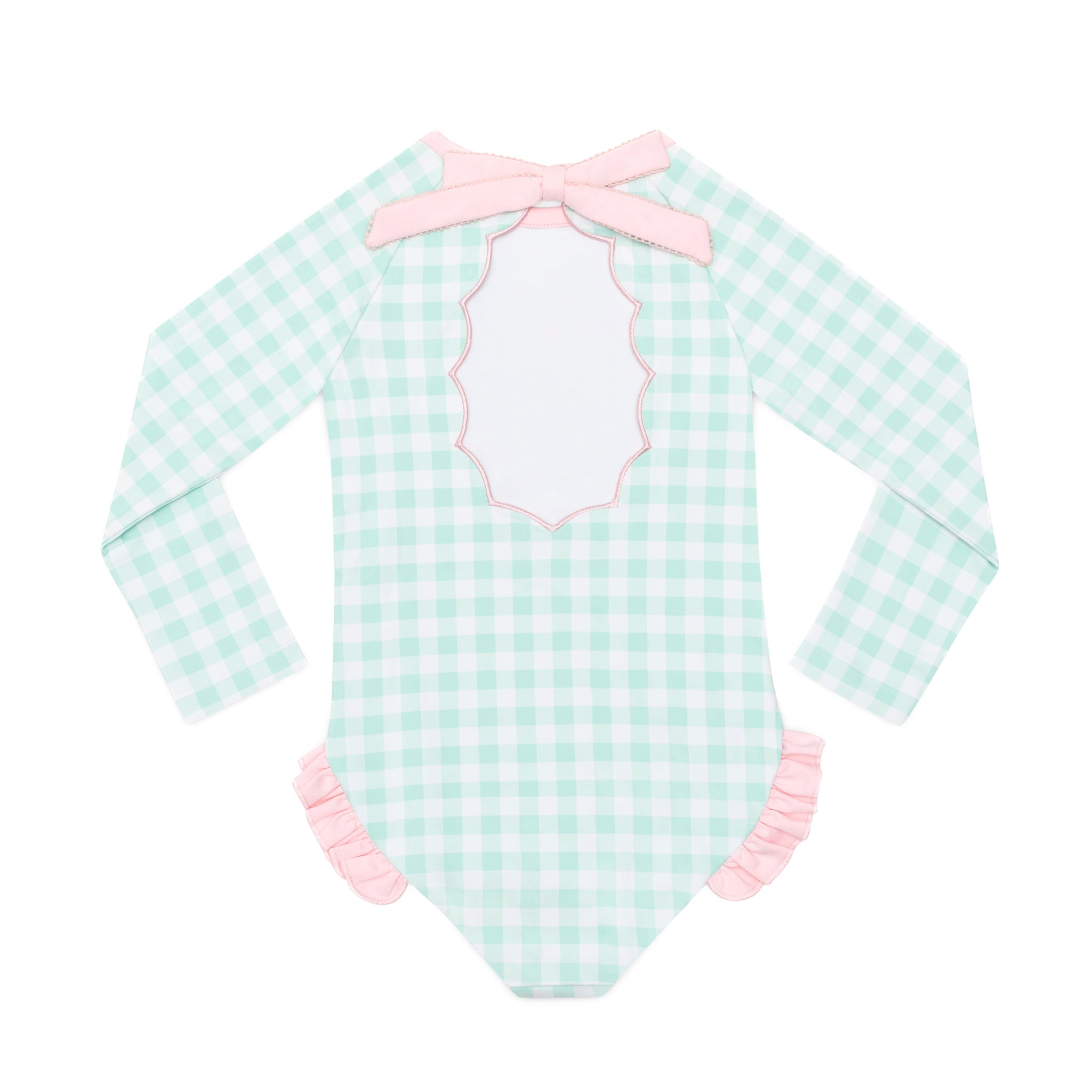 Reese Rashguard in Harbour Breeze Gingham