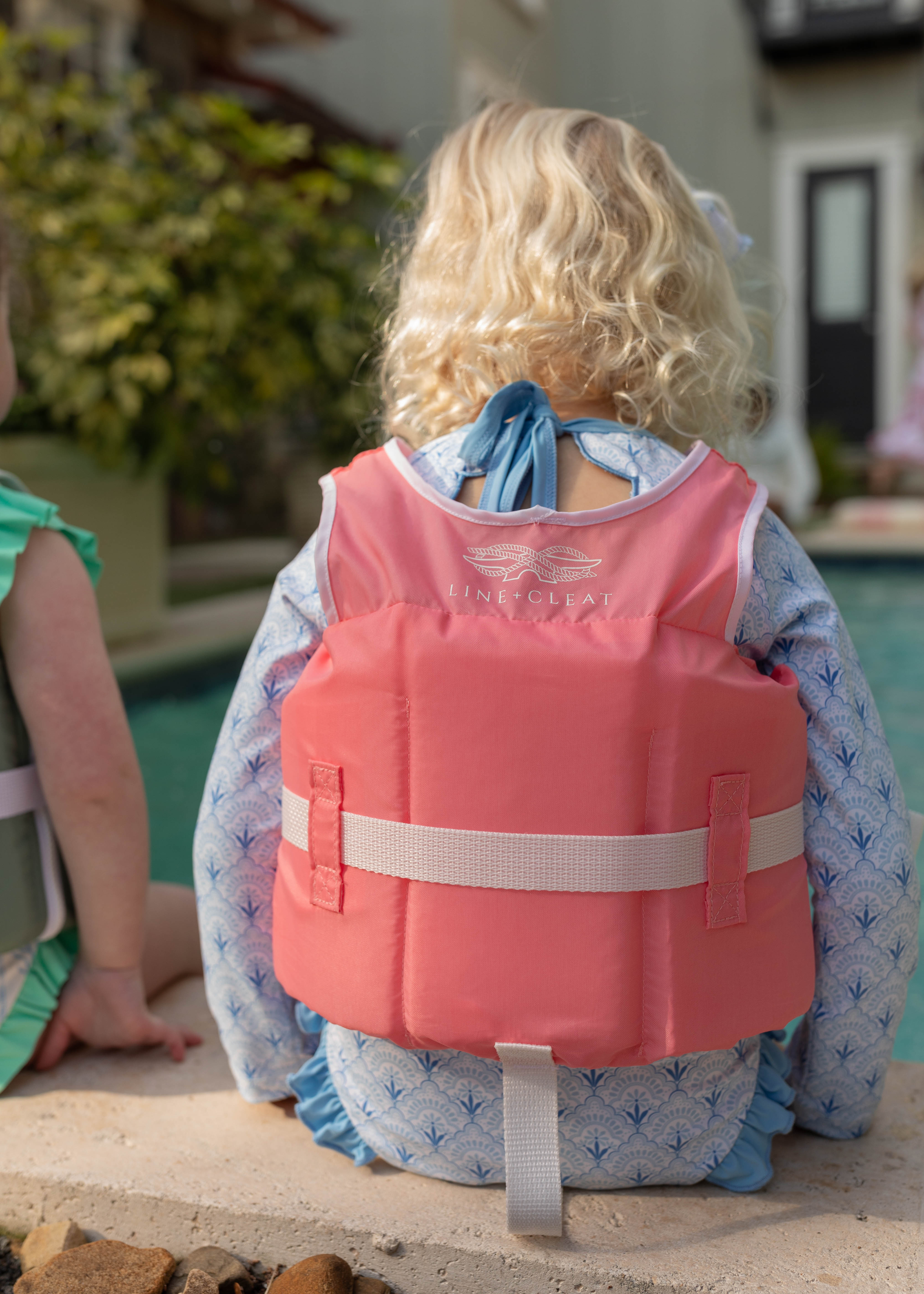 Line + Cleat United States Coast Guard Approved Stylish Children's Life Jacket PFD life vest Child 30-50 lbs toddler classic kids